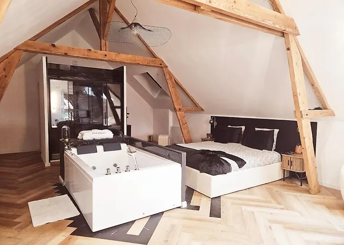 公寓 Black Romance Yville-Sur-Seine